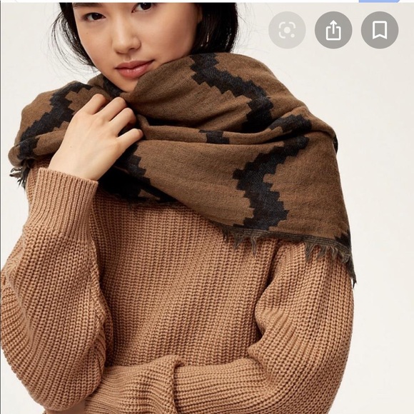 Wilfred Aritzia blanket scarf - Picture 3 of 5